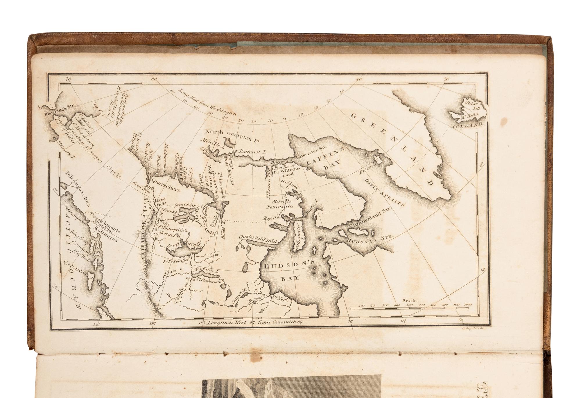 SNELLING, William Joseph (1804-1848). The Polar Regions of the Western Continent Explored . Boston: W.W. Reed, 1831.