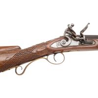 Contemporary Flintlock Fowler in the Style of Durs Egg