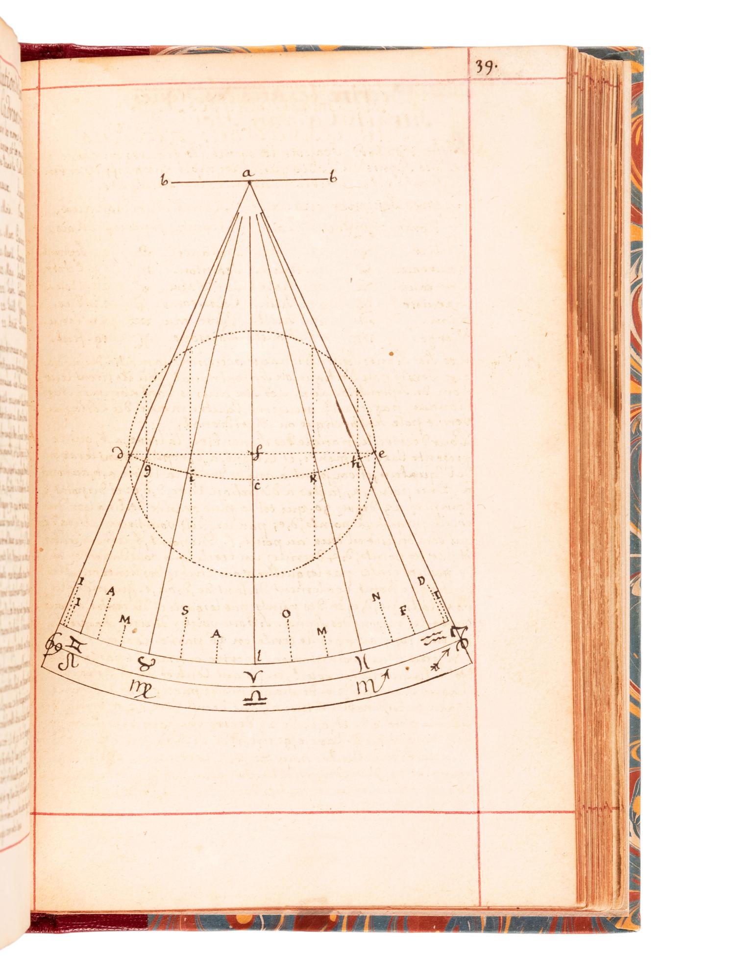 [MANUSCRIPT - SUN DIALS]. "Traité De Gnomonique. Premiere partie [-Seconde partie] [-Troisieme Partie]." [Paris]: 1700.