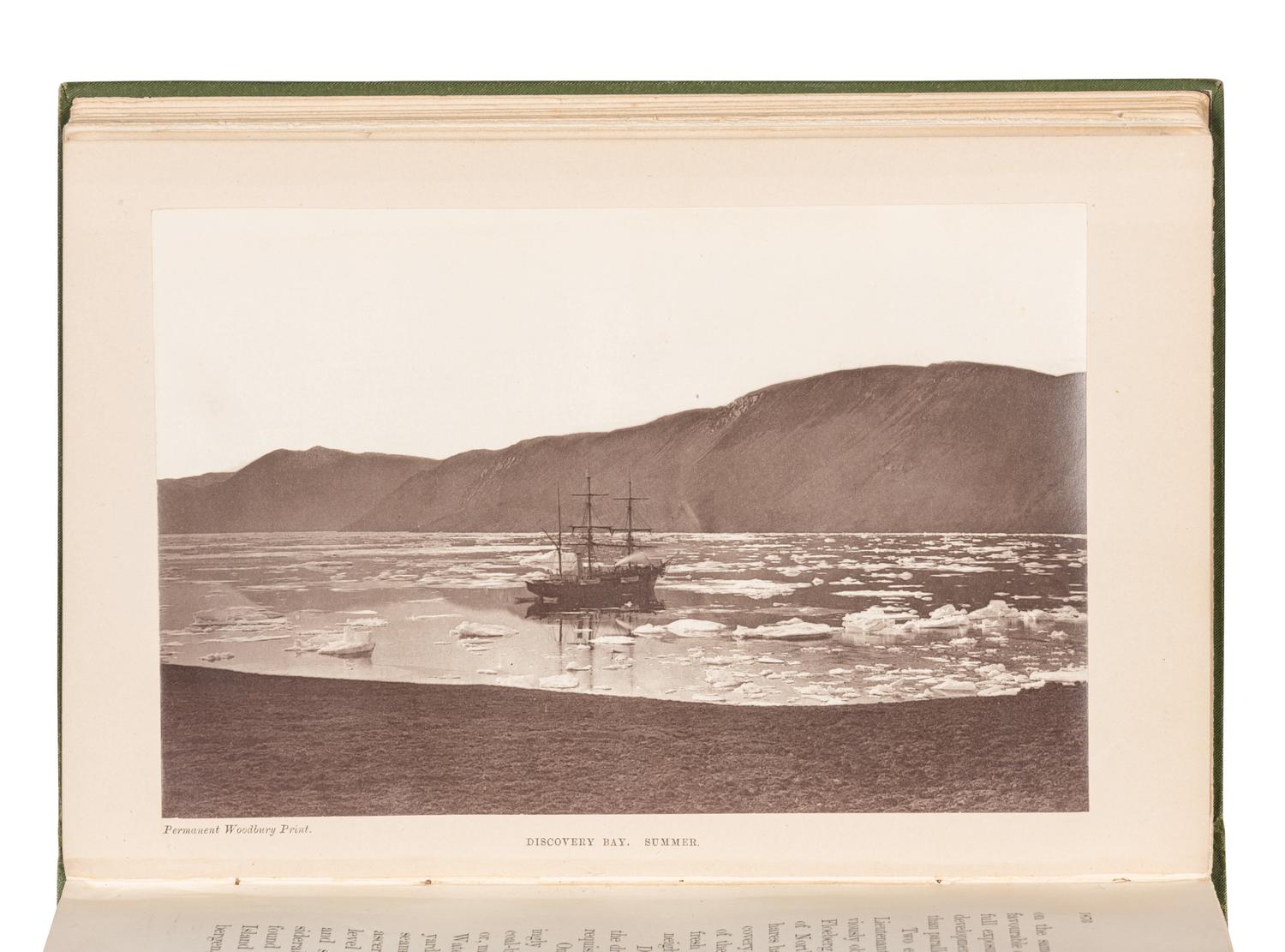 NARES, George Strong (1831-1915). Narrative of a Voyage to the Polar Sea During 1875-6 in H.M. Ships 'Alert' and 'Discovery.' London: Sampson Low, Marston, Searle, & Rivington, 1878.