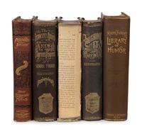 CLEMENS, Samuel ("Mark Twain") (1835-1910). A group of 11 novels and collections of short stories, including: