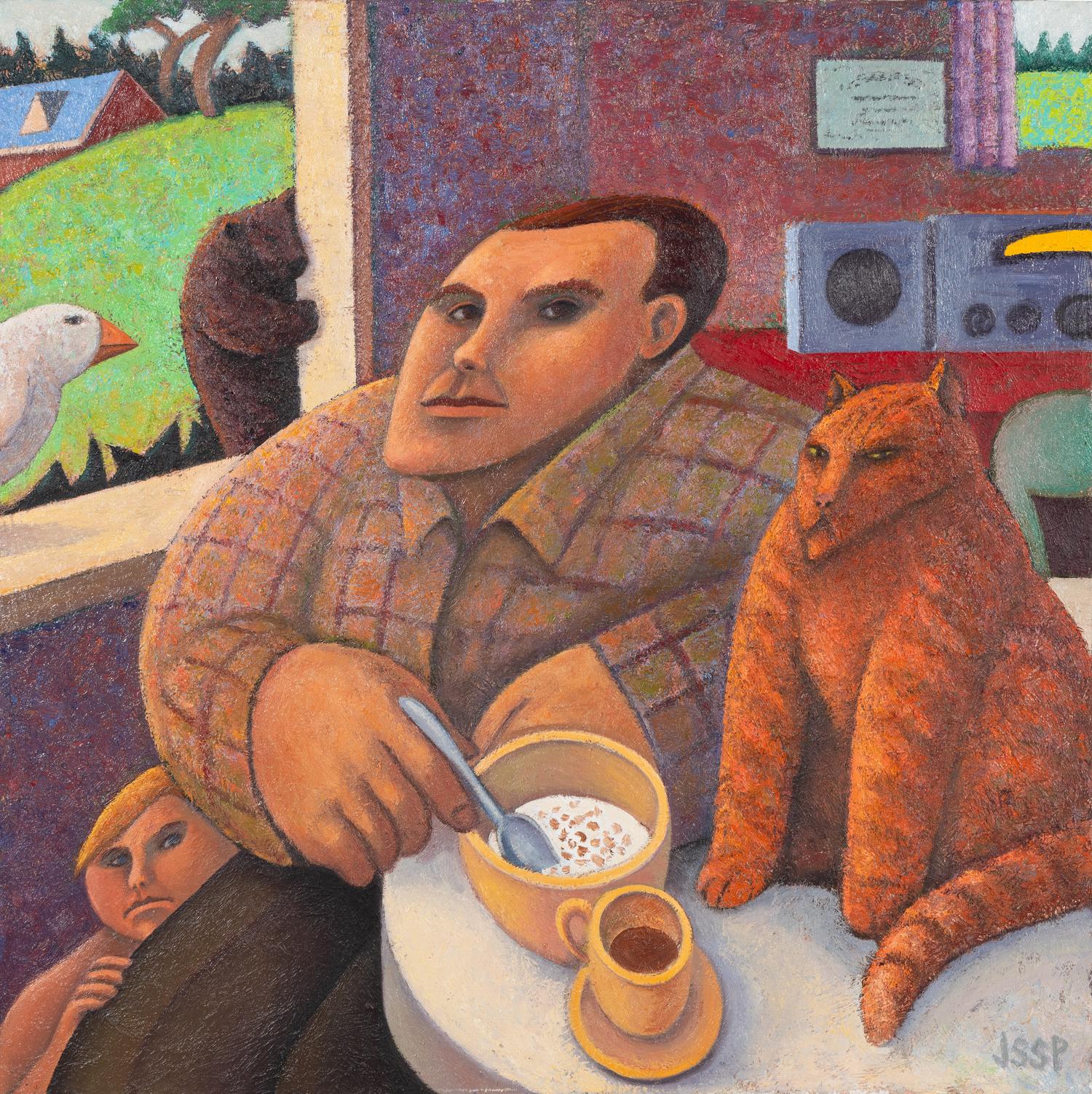 Robert Jessup (American, b. 1952) — Portrait of My Father (Family Portrait) , 1983