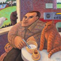 Robert Jessup (American, b. 1952) — Portrait of My Father (Family Portrait) , 1983