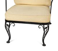 A Pair of Salterini Wrought Iron Armchairs