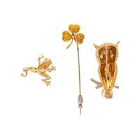 COLLECTION OF NATURE THEMED JEWELRY