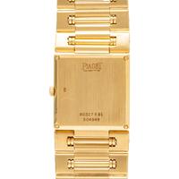 PIAGET, REF. 80327K81 'DANCER' 18K YELLOW GOLD WATCH WITH MOTHER-OF-PEARL AND DIAMOND DIAL, BOX & EXTRA LINK