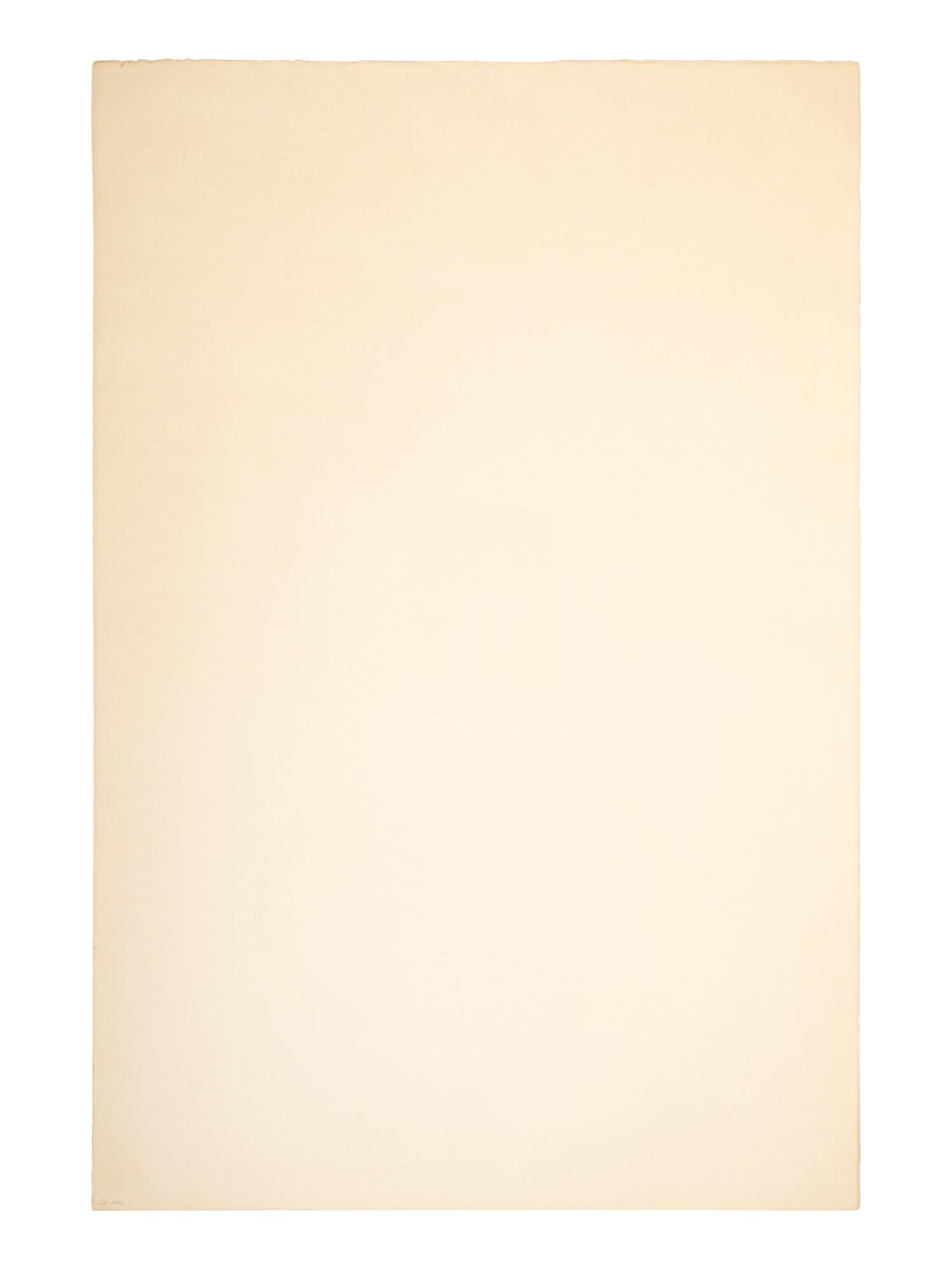 Jaune avec Bleu Foncé (Yellow with Dark Blue) (from Suite of Twenty-Seven Color Lithographs ), 1964-1965