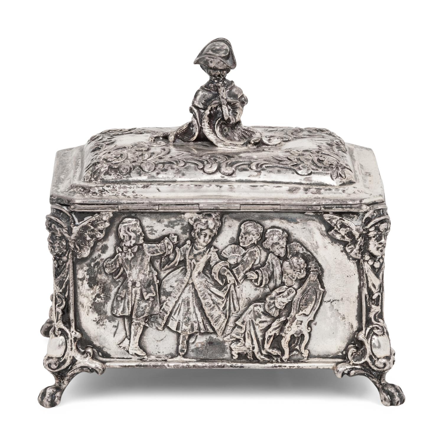 A Dutch Silver Tobacco Box
