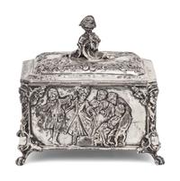 A Dutch Silver Tobacco Box