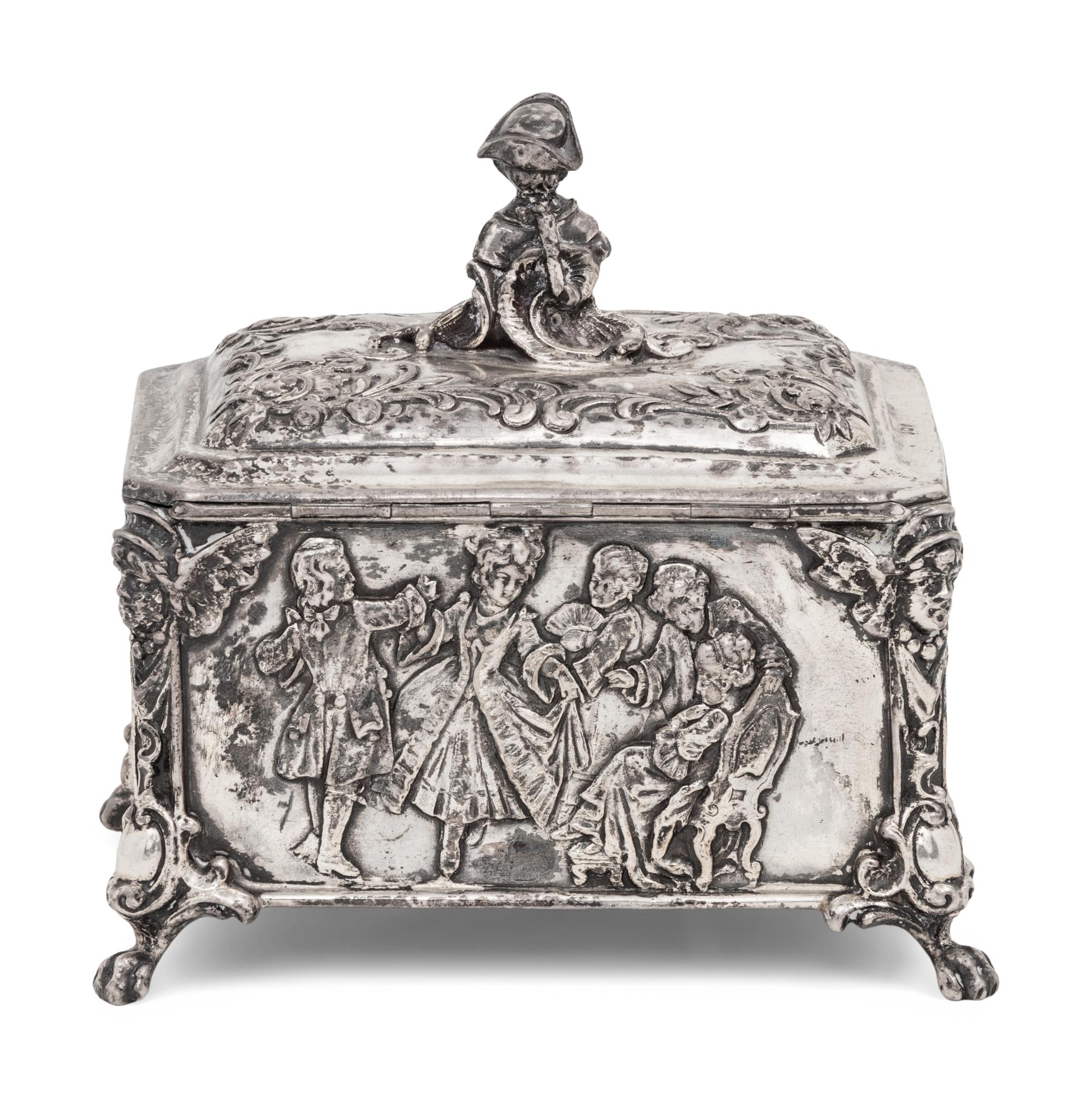 A Dutch Silver Tobacco Box