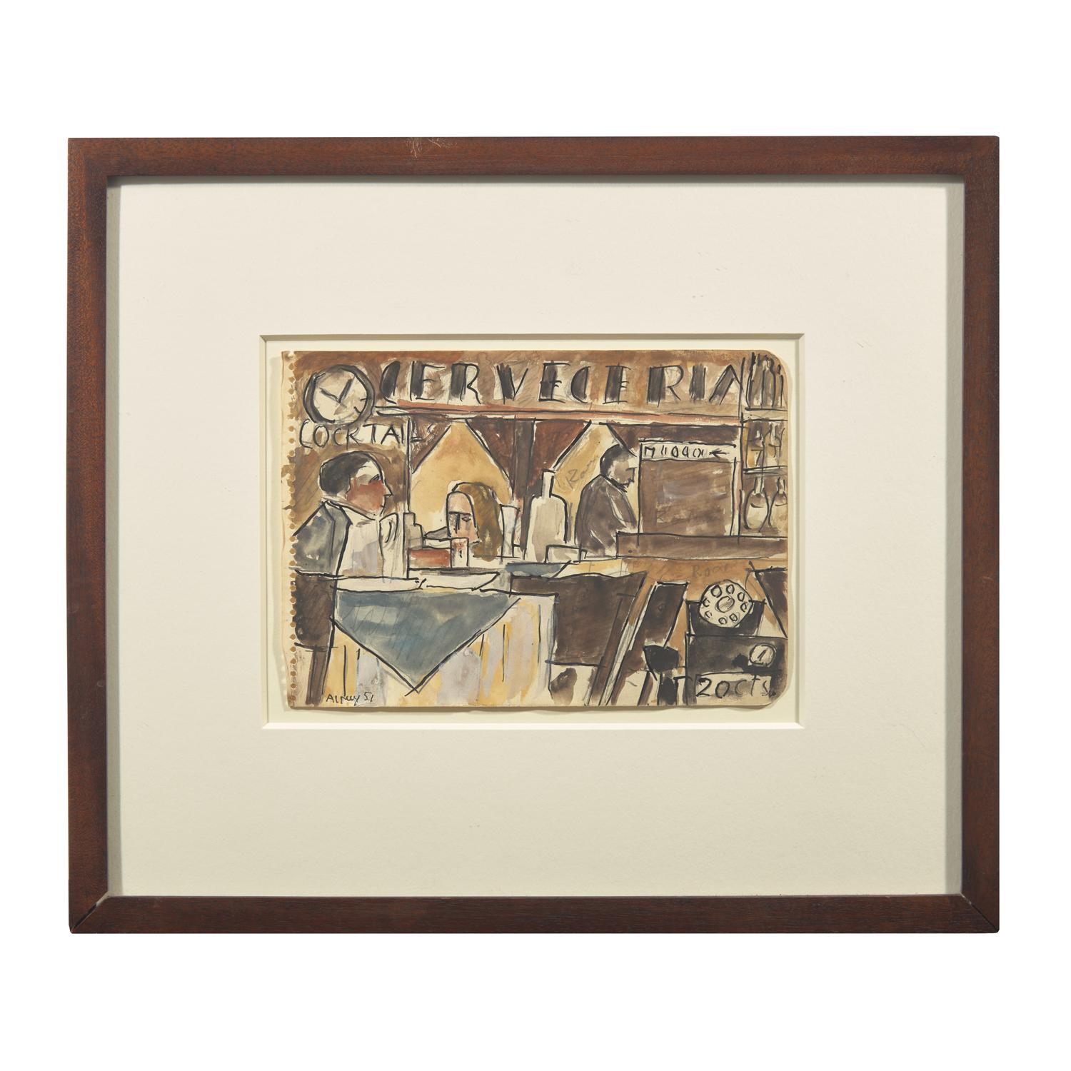 Julio Alpuy (Uruguayan, 1919-2009) — Restaurant , 1951