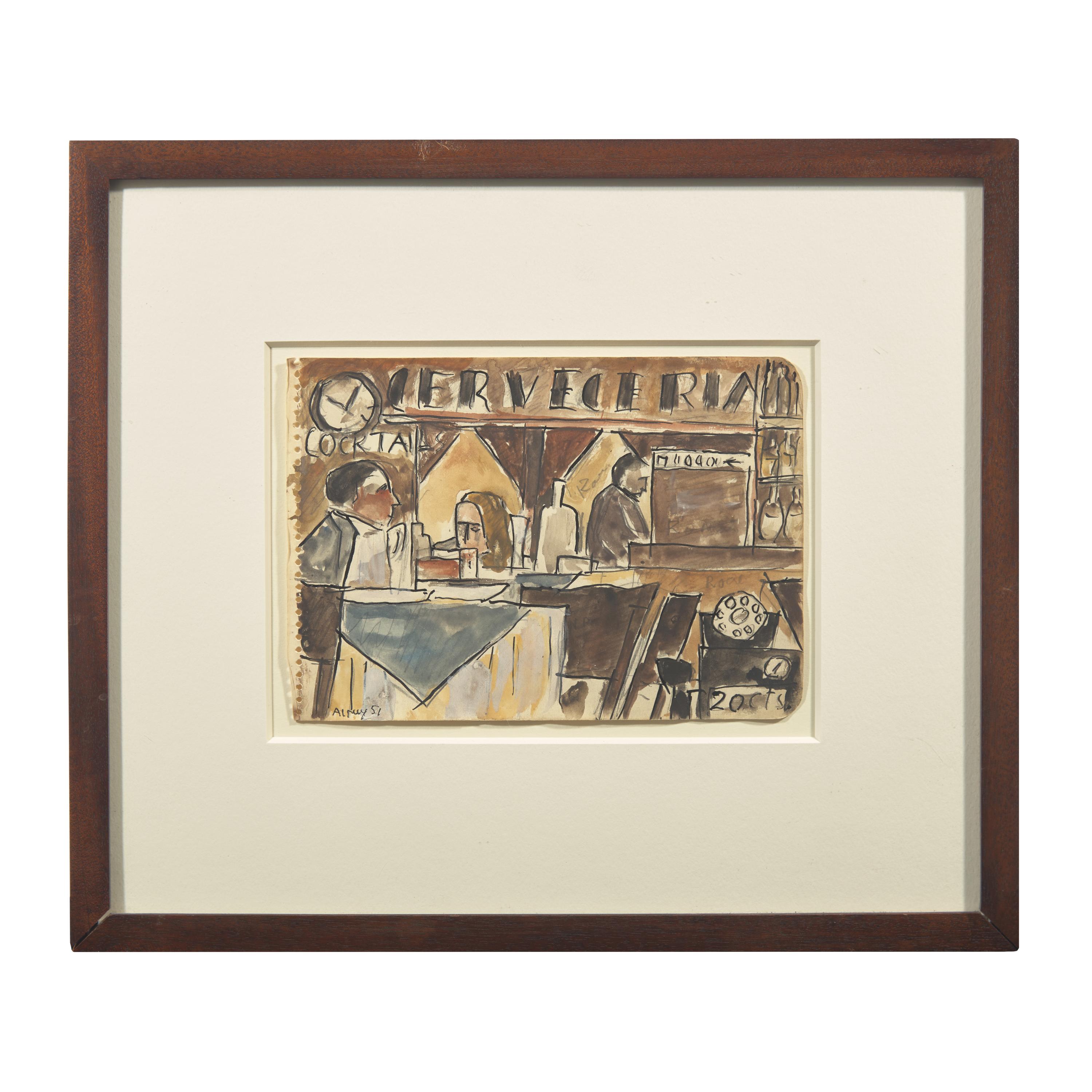 Julio Alpuy (Uruguayan, 1919-2009) — Restaurant , 1951