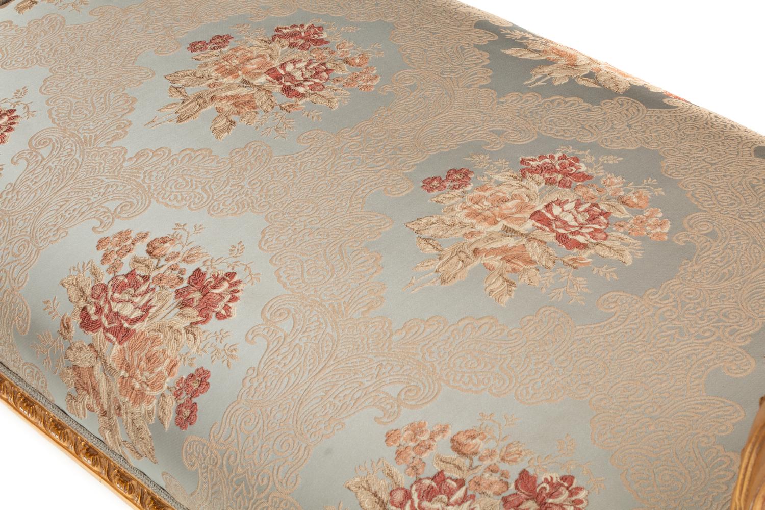 A Pair of Louis XV Style Giltwood Window Seats
