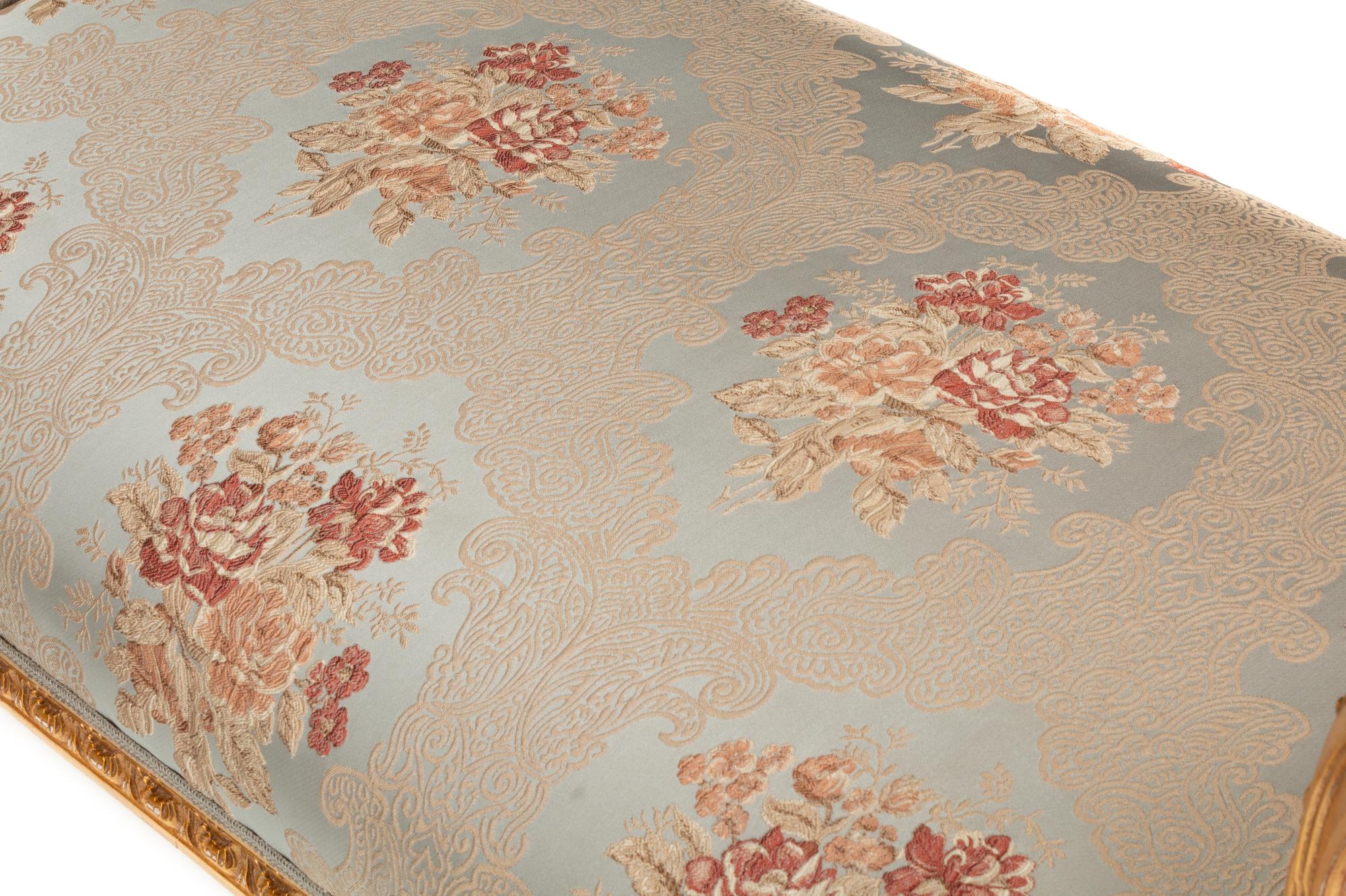 A Pair of Louis XV Style Giltwood Window Seats
