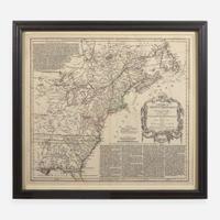 [Maps & Atlases] America Septentrionalis a Domino d'Anville in Galliis edita nunc in Anglia Coloniis in Interiorem Virginiam deductis nec non Fluvii Ohio...