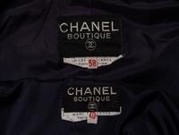 Chanel, Leather Skirt Suit