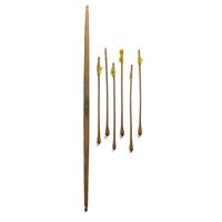 Anishinaabe Ash Bow, with Six Arrows