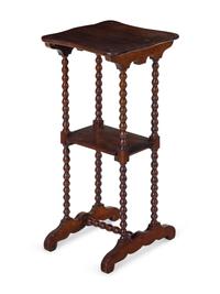 A Victorian Walnut Side Table