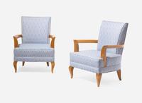 Jean Pascaud, Pair of Armchairs