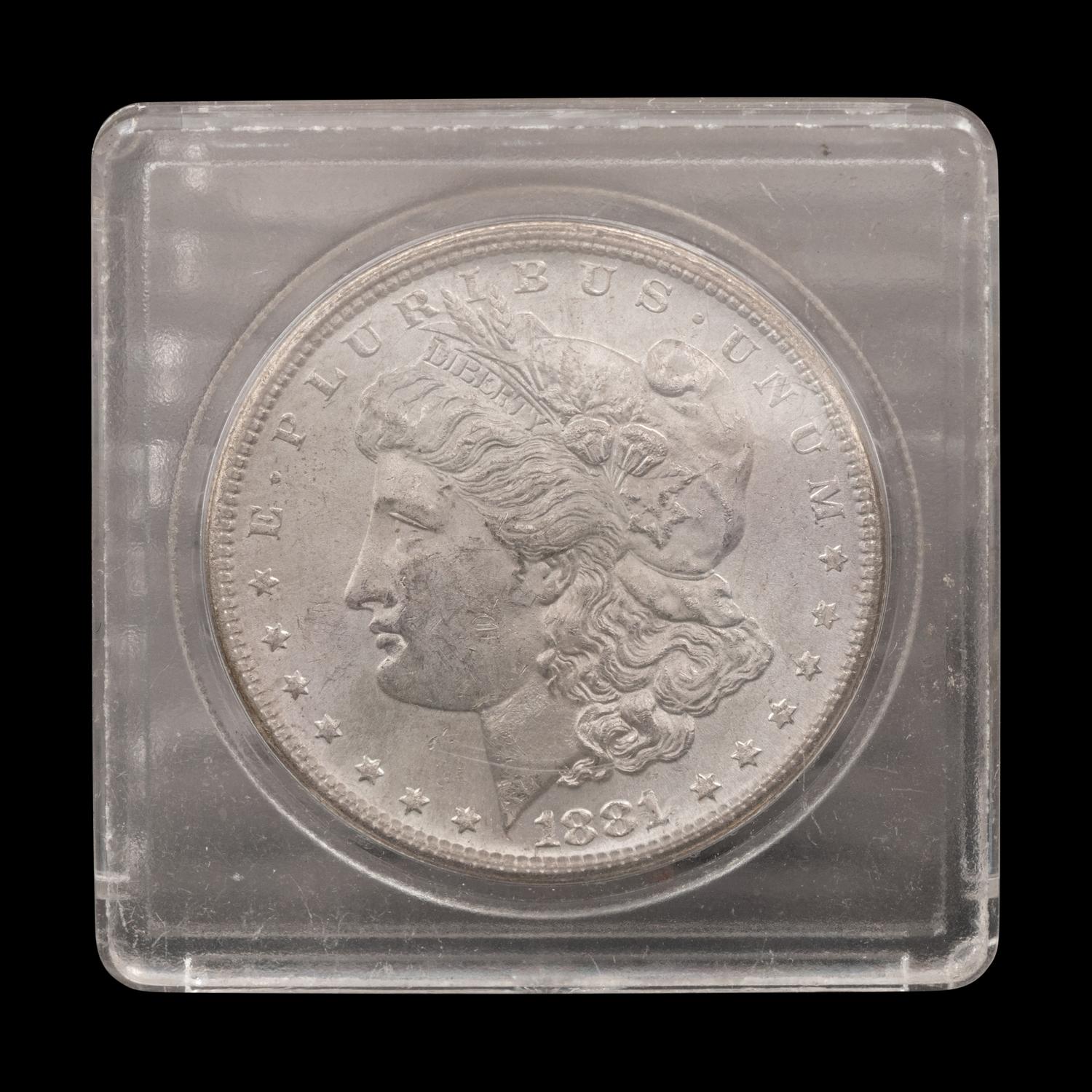 Sixty Morgan $1 Coins