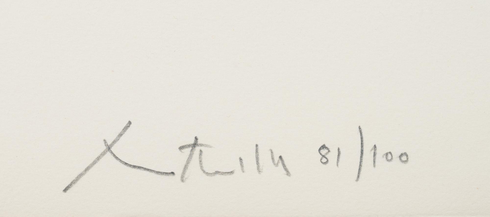 Tallith for Meyer Shapiro (from For Meyer Shapiro ), 1973-1974
