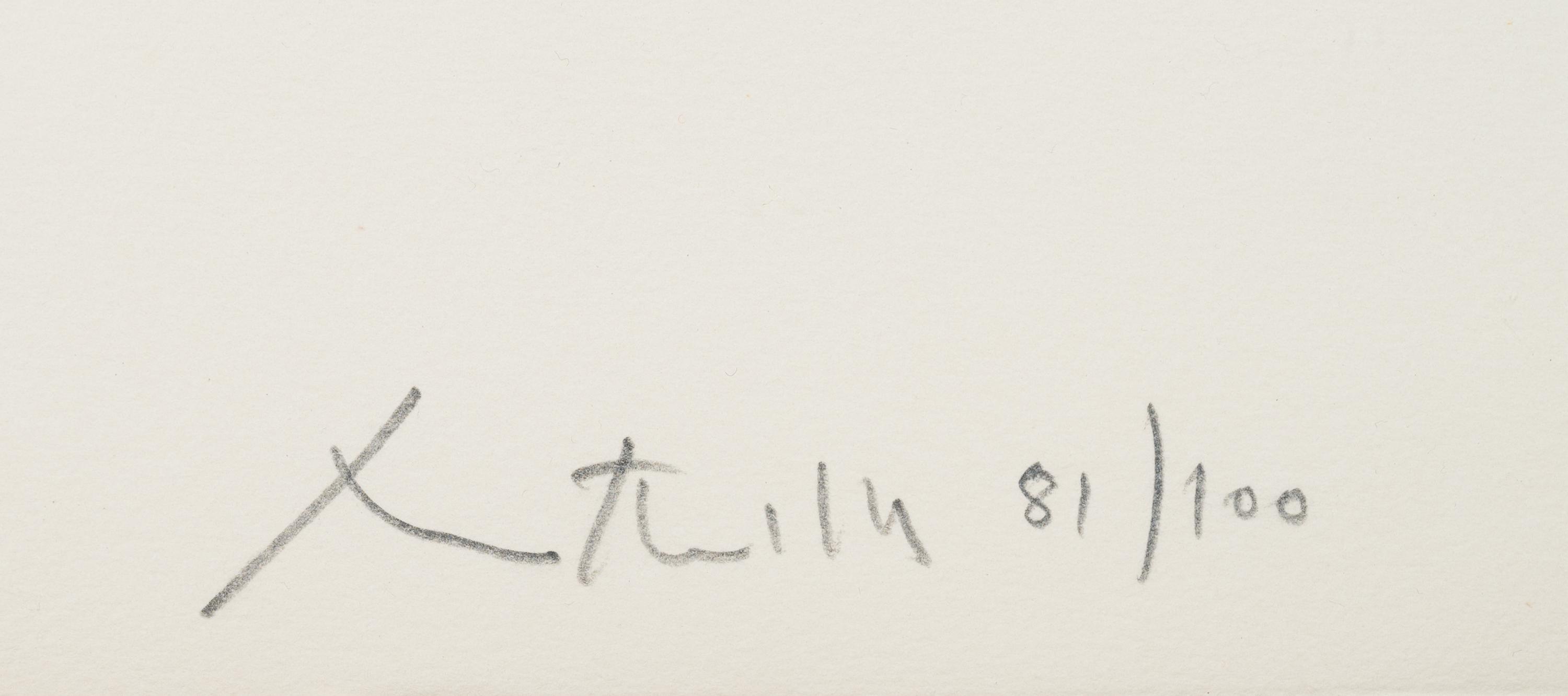 Tallith for Meyer Shapiro (from For Meyer Shapiro ), 1973-1974