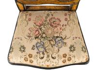 A Pair of North Italian Polychrome Painted Side Chairs