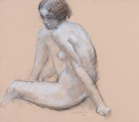Charles Winfield Richards, (American, 1906-1992), Untitled Nude, 1969