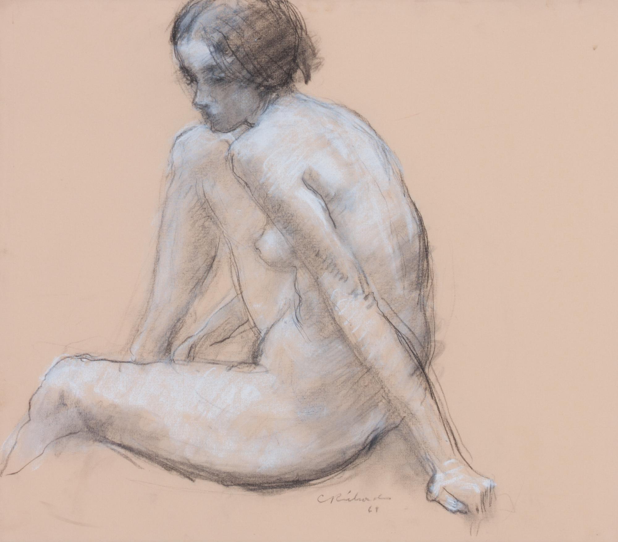 Charles Winfield Richards, (American, 1906-1992), Untitled Nude, 1969