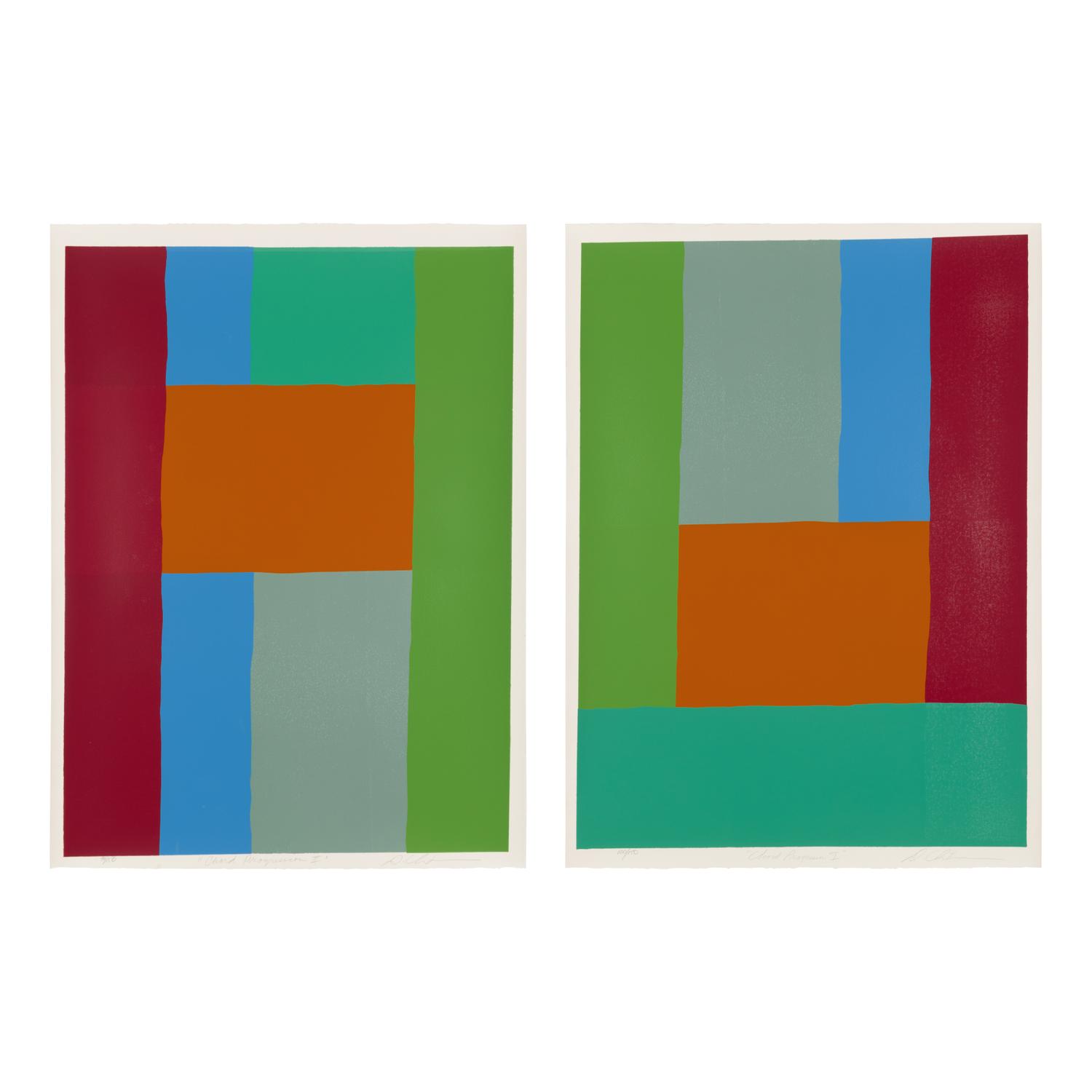 Dan Christensen (American, 1942–2007) — Chord Progression I and II (a pair of works), 1978
