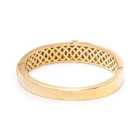 SAPPHIRE, RUBY AND DIAMOND BANGLE BRACELET
