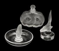 A Group of Lalique Dresser Articles