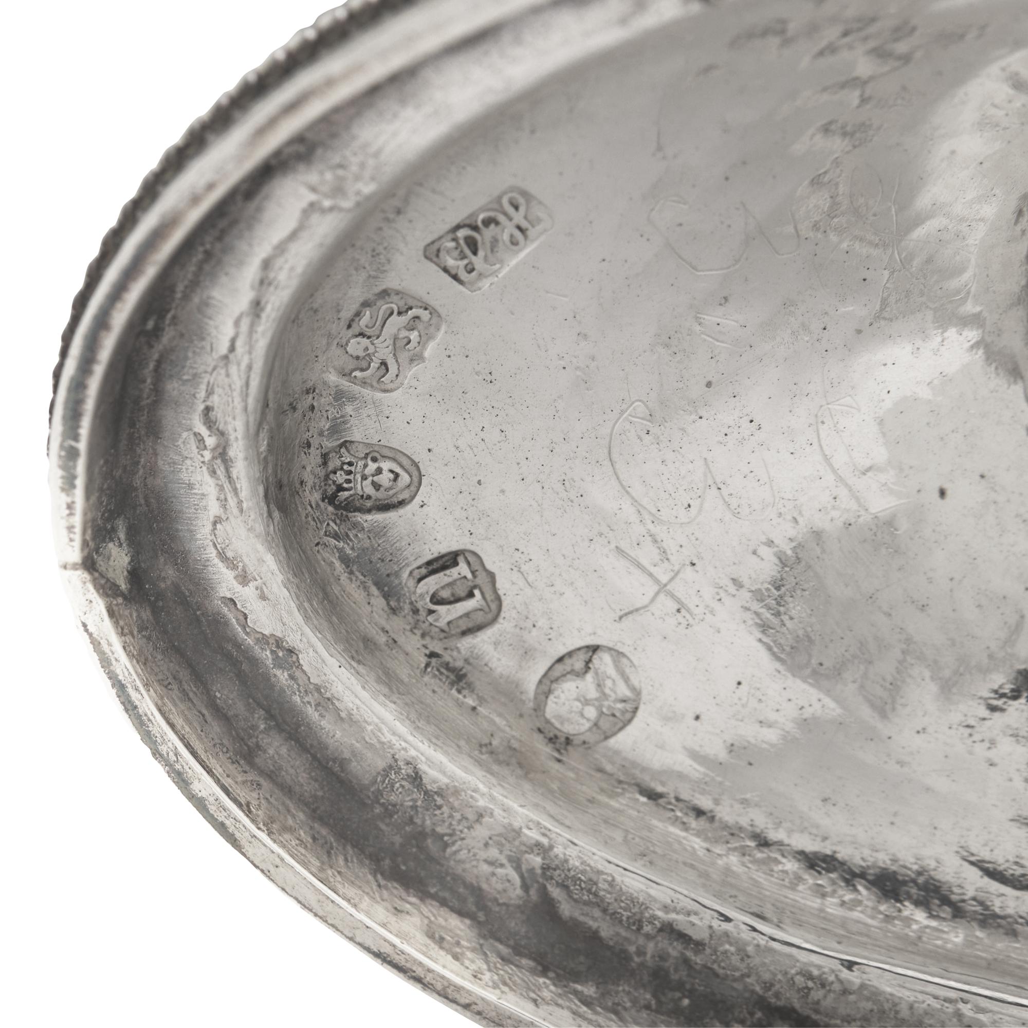 A George III Engraved and Pierced Silver Sugar Basket