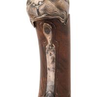 A Pair of Silver Mounted French Percussion Pistols