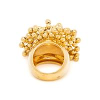 CARTIER, 'NOUVELLE VAGUE' PERRUQUÉ YELLOW GOLD RING