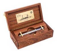 An Omas Guglielmo Marconi: '95 Elettra Limited Edition Silver Fountain Pen