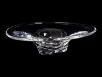 An Orrefors Glass Centerbowl