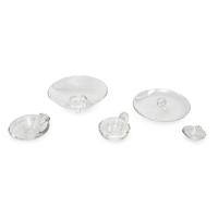 A Group of Five Steuben Glass Table Articles