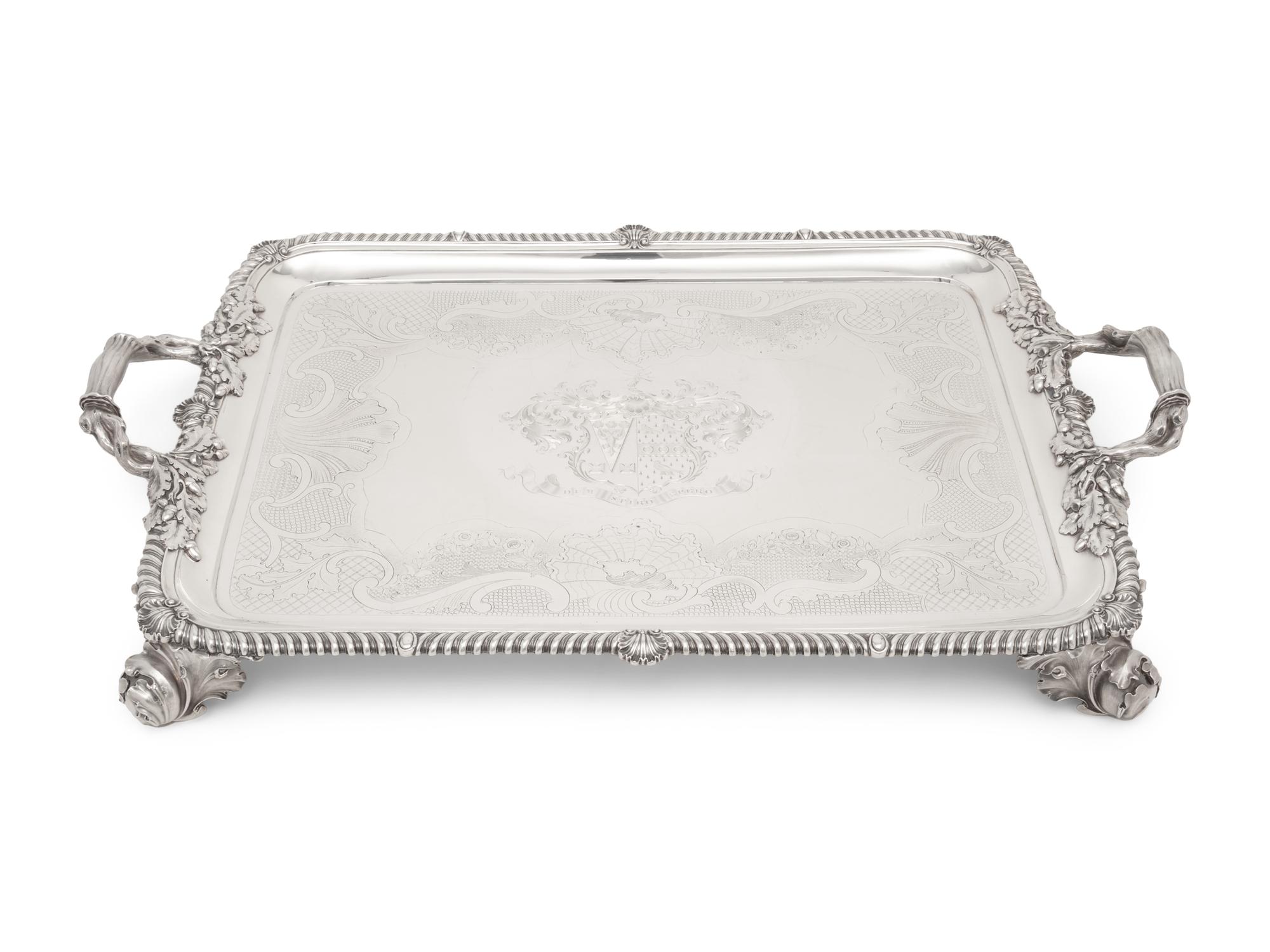 A George IV Silver Serving Tray