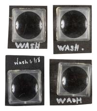[WASHINGTON, George (1732-1799)]. Strands of hair attributed to George Washington.