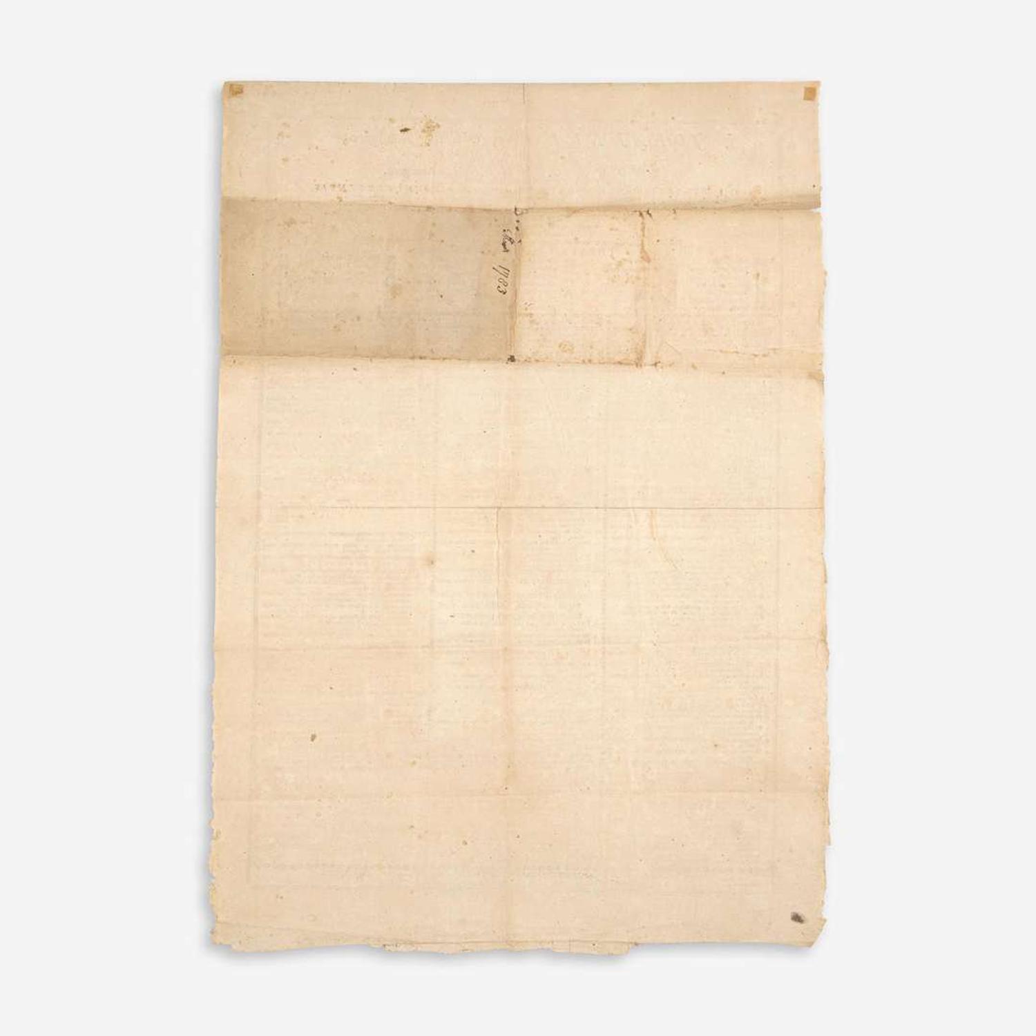 [Americana] [Harvard College] Group of 3 Harvard College Graduation Theses Broadsides