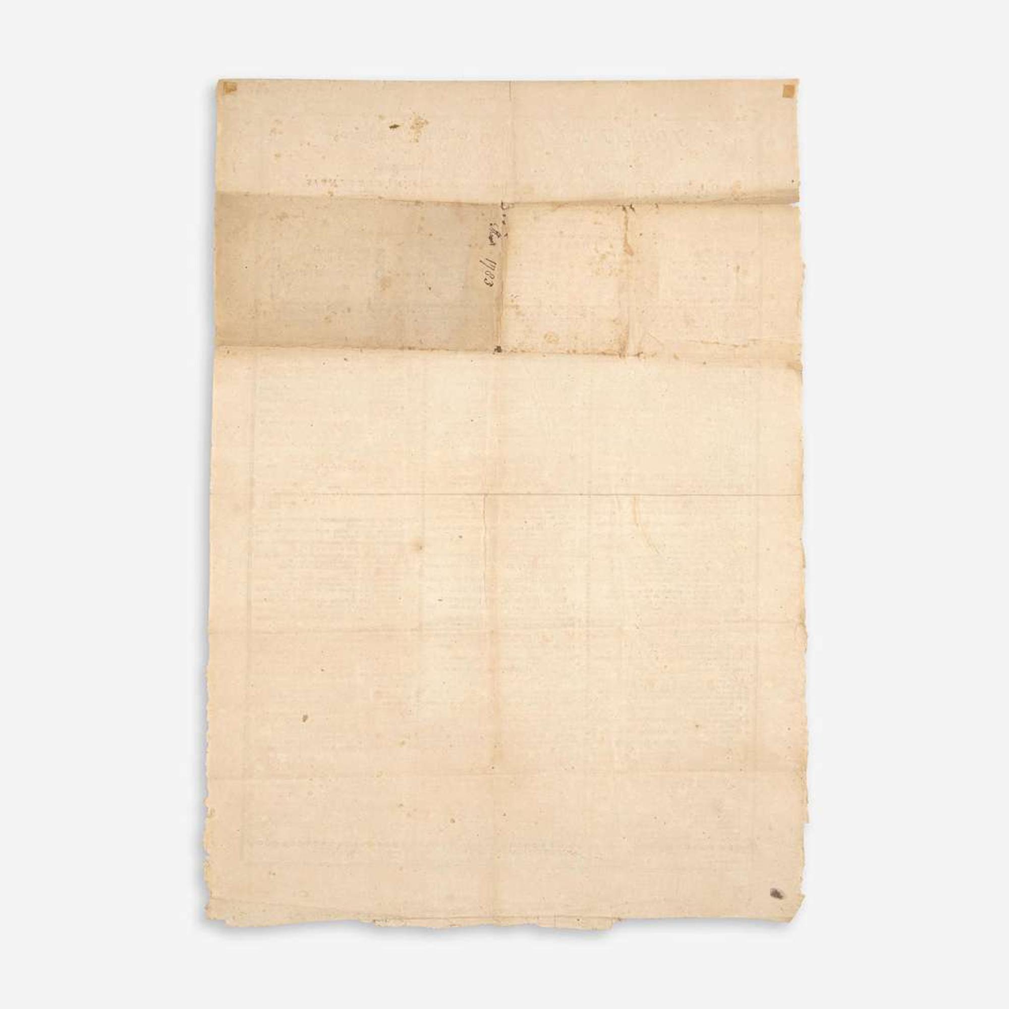 [Americana] [Harvard College] Group of 3 Harvard College Graduation Theses Broadsides