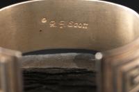 Sterling Silver Tufa Cast Cuff Bracelet