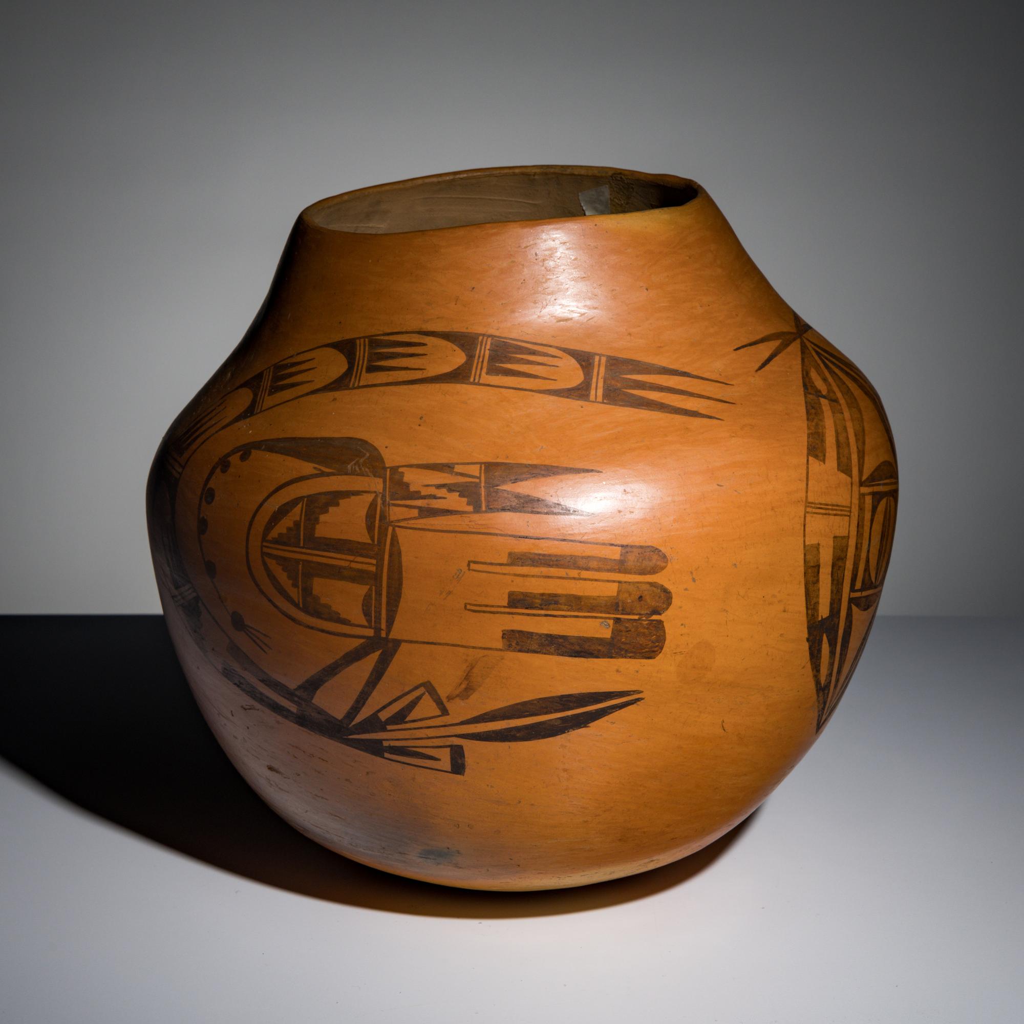 Nampeyo of Hano, Attributed (Hopi, 1859–1942) — Exceptional Pottery Jar