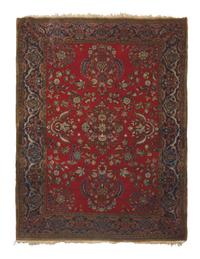 A Sarouk Wool Rug