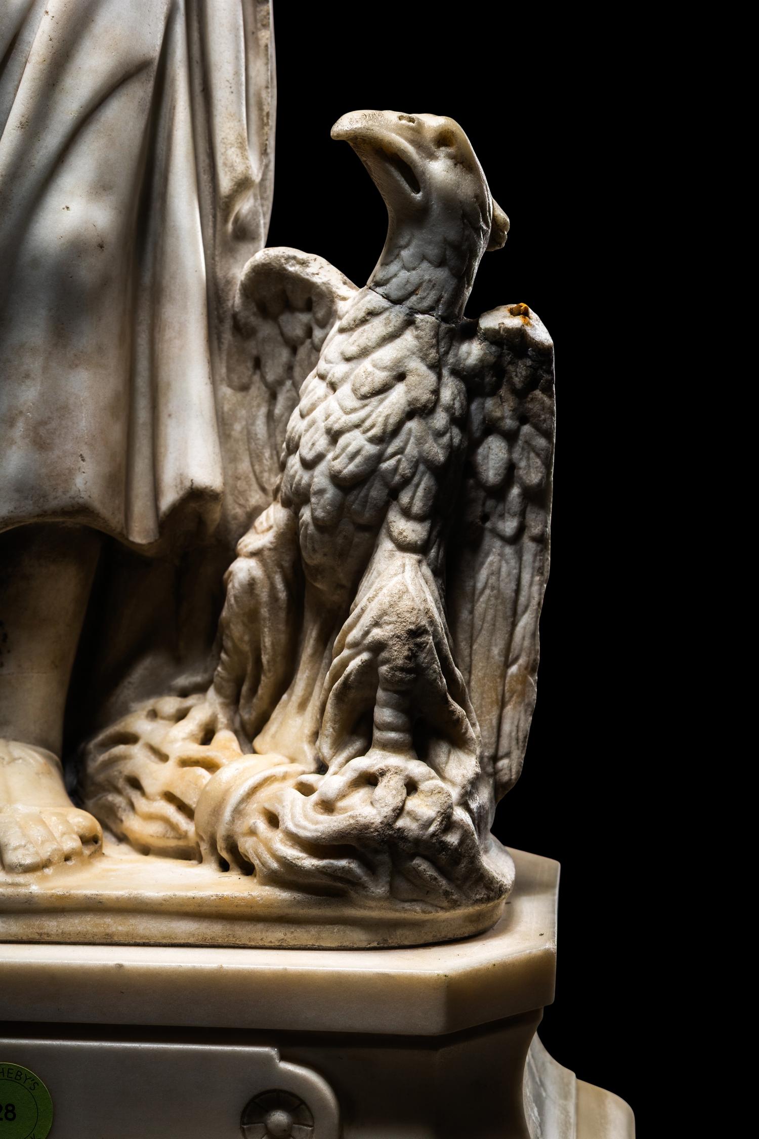 A Roman Marble Figure of Jupiter
