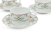 A Raynaud-Limoges Guirlandes Porcelain Dinner Service