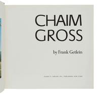 [GROSS, Chaim (1902-1991)]. GETLEIN, Frank. Chaim Gross. Harry N. Abrams, Inc., 1974.