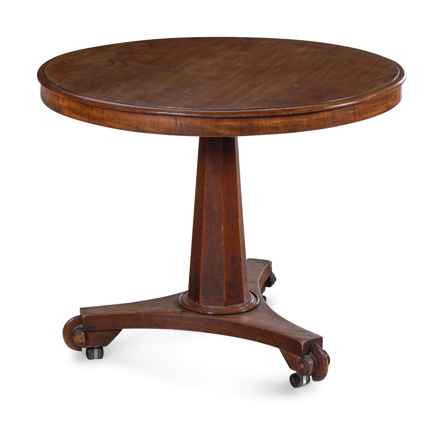 An Empire Mahogany Center Table
