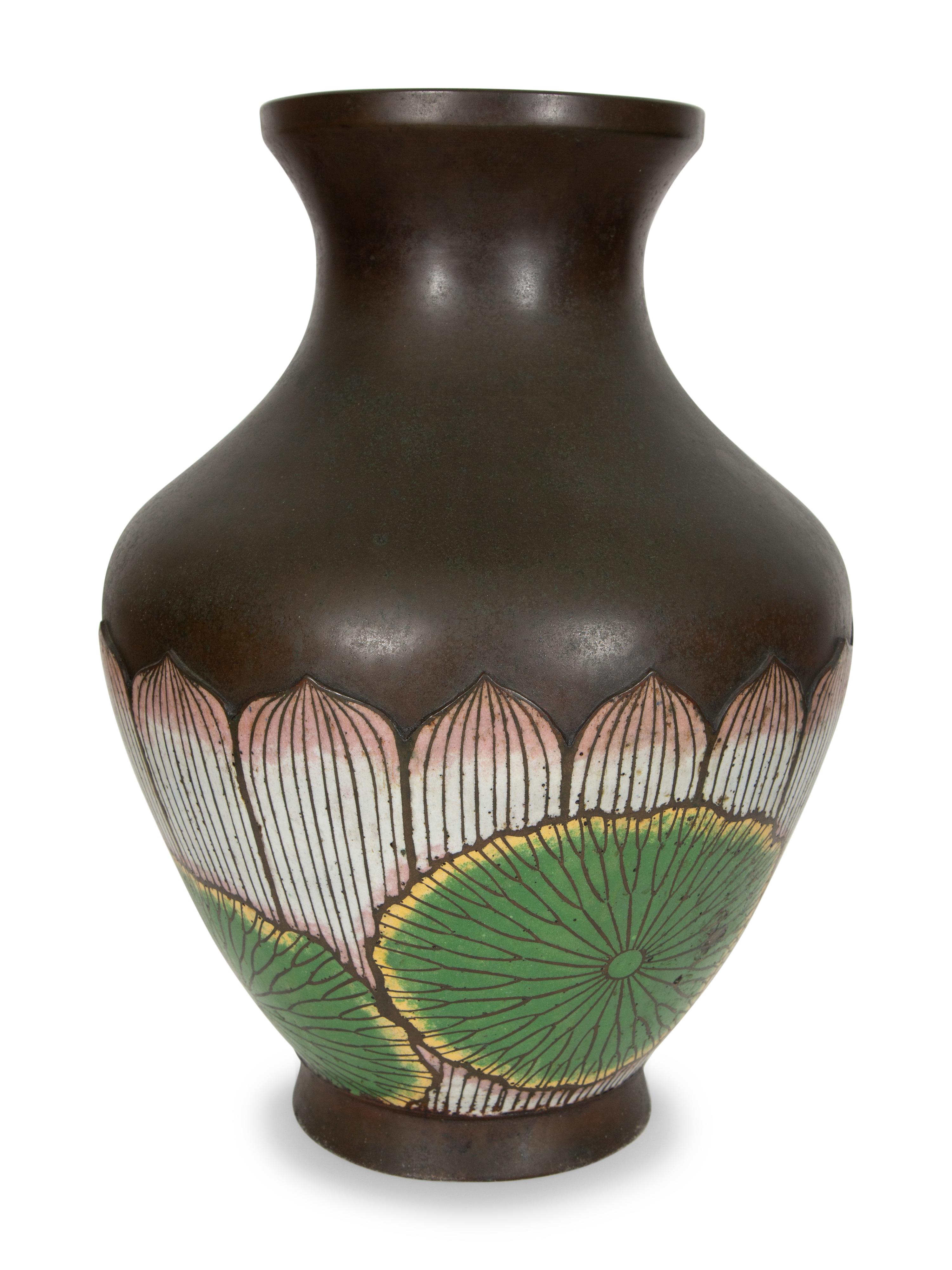 A Chinese Cloisonne Vase